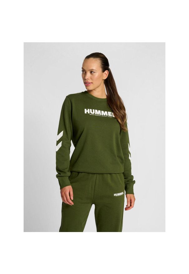 Bluza piłkarska dla dorosłych Hummel hml LEGACY. Kolor: zielony. Sport: piłka nożna