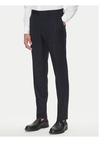 BOSS Garnitur H-Jeckson 50546122 Granatowy Regular Fit. Kolor: niebieski. Materiał: wełna