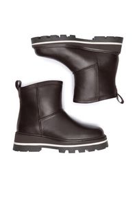 Gino Rossi Botki CASA-24FW302 Brązowy. Kolor: brązowy. Materiał: skóra #6