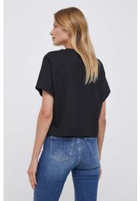 Calvin Klein Jeans t-shirt bawełniany kolor czarny. Kolor: czarny. Materiał: bawełna #2