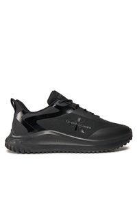 Calvin Klein Jeans Sneakersy Eva Runner Low Lace Ml Mix YM0YM00968 Czarny. Kolor: czarny