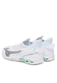 Mizuno Buty halowe Wave Mirage 5 X1GA2350 Biały. Kolor: biały. Materiał: skóra. Model: Mizuno Wave #4