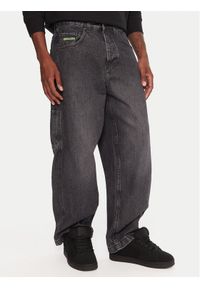 DC Jeansy Worker Carpenter Bac EDYDP03432 Czarny Baggy Fit. Kolor: czarny