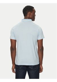 Karl Lagerfeld - KARL LAGERFELD Polo 745001 552200 Niebieski Slim Fit. Typ kołnierza: polo. Kolor: niebieski. Materiał: bawełna