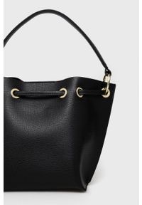 Armani Exchange torebka kolor czarny. Kolor: czarny. Rodzaj torebki: na ramię #4