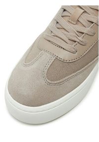 Calvin Klein Jeans Sneakersy Classic Cupsole Low Mix Mg Wn YW0YW01636 Beżowy. Kolor: beżowy. Materiał: materiał