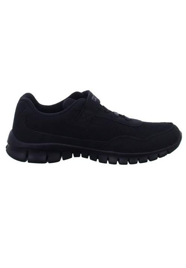 Buty do chodzenia dla dzieci Kappa Follow Ock. Zapięcie: rzepy. Kolor: czarny. Materiał: materiał, tkanina, syntetyk. Szerokość cholewki: normalna. Sport: turystyka piesza