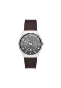 Skagen Zegarek Malbye Gent SKW6909 Brązowy. Kolor: brązowy