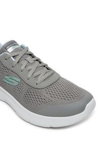 skechers - Skechers Sneakersy 150370/GYLB Szary. Kolor: szary. Materiał: materiał