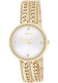 Zegarek Liujo Zegarek damski LIU JO TLJ1832 CYRKONIE złoty. Kolor: złoty #1