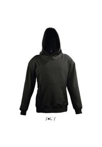 SOL'S - Bluza z kapturem dla dzieci Sol's Slam. Typ kołnierza: kaptur. Kolor: czarny #1