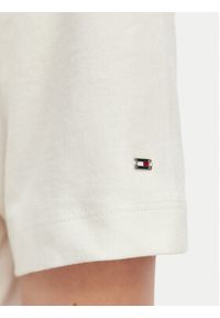 TOMMY HILFIGER - Tommy Hilfiger T-Shirt Crest WW0WW48713 Biały Relaxed Fit. Kolor: biały. Materiał: bawełna #2