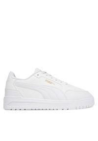 Puma Sneakersy Shuffle Downtown 402596 01 Biały. Kolor: biały. Materiał: skóra