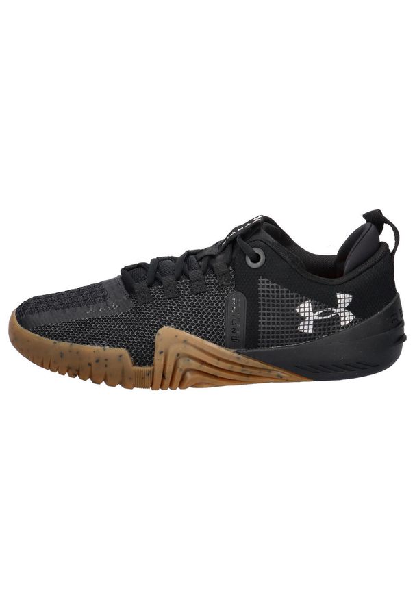 Buty treningowe męskie Under Armour Tribase Reign 6. Zapięcie: sznurówki. Kolor: czarny, szary, wielokolorowy. Materiał: syntetyk, materiał. Szerokość cholewki: normalna. Sport: bieganie