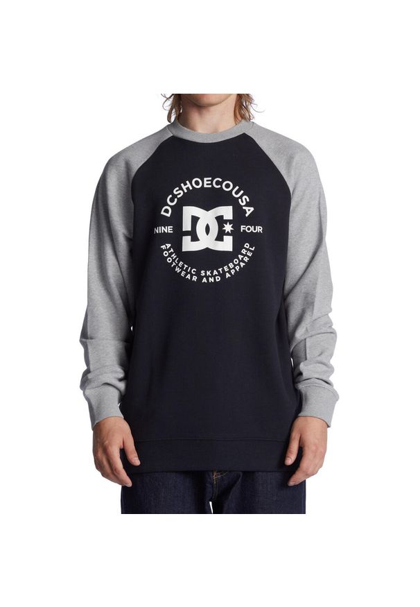 Bluza męskie DC Shoes DC Star Pilot. Kolor: czarny. Materiał: bawełna, materiał. Sport: skateboard