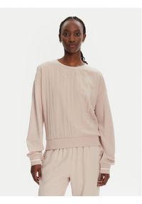 Liu Jo Sport Bluza TA5121 J5942 Beżowy Regular Fit. Kolor: beżowy. Materiał: wiskoza. Styl: sportowy