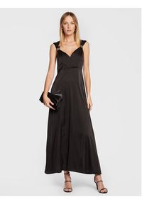Rinascimento Sukienka koktajlowa CFC0111113003 Czarny Regular Fit. Kolor: czarny. Materiał: syntetyk. Styl: wizytowy #5