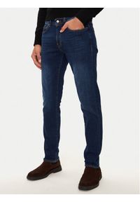 Liu Jo Jeansy QXX026 D4966 Granatowy Slim Fit. Kolor: niebieski