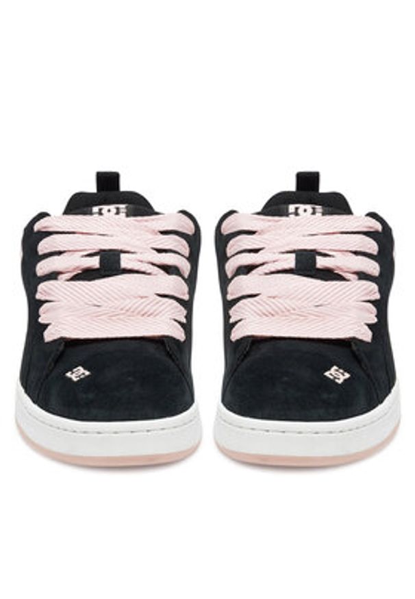 DC Sneakersy V5-10116 Czarny. Kolor: czarny. Materiał: zamsz, skóra