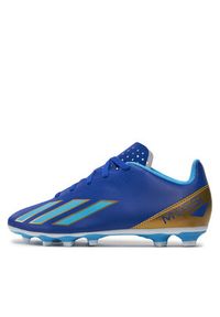 Adidas - adidas Buty X Crazyfast Messi Club Flexible Ground ID0720 Granatowy. Kolor: niebieski. Materiał: skóra #4