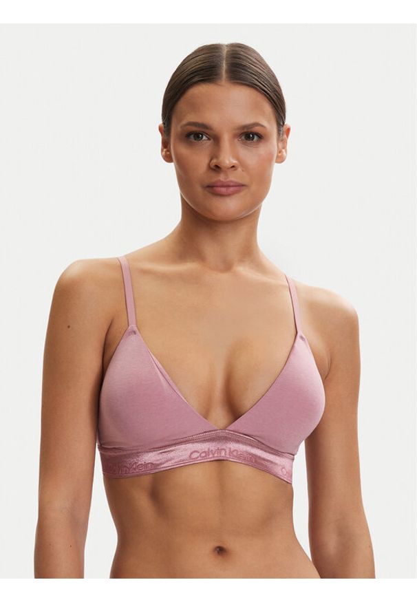 Calvin Klein Underwear Biustonosz braletka LV00QF8825 Różowy. Kolor: różowy. Materiał: bawełna