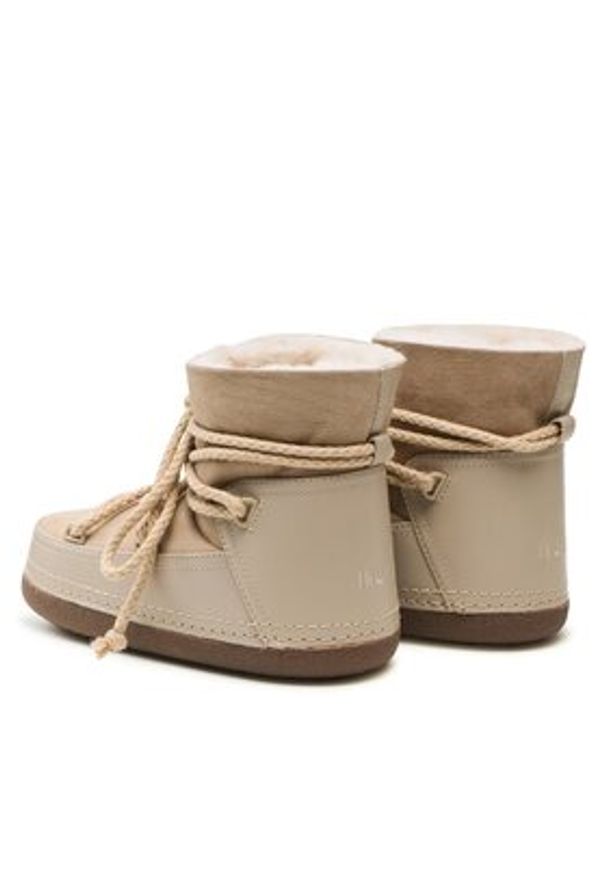 Inuikii Śniegowce Classic 75101-007 Beżowy. Kolor: beżowy. Materiał: skóra