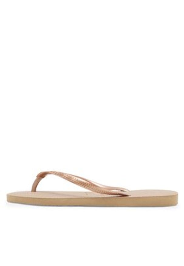 Havaianas Japonki 4000030.3581 Złoty. Kolor: złoty. Materiał: syntetyk