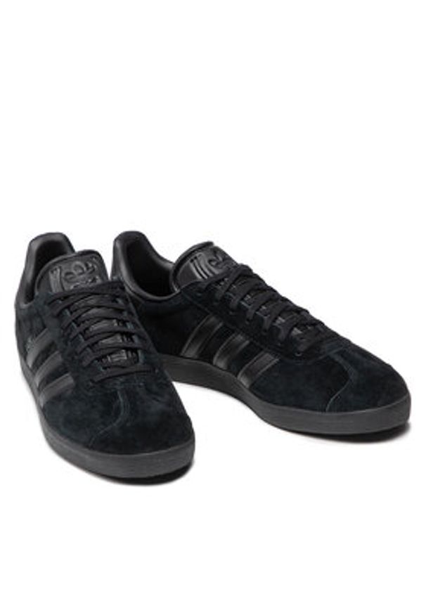 Adidas - adidas Sneakersy Gazelle CQ2809 Czarny. Kolor: czarny. Materiał: zamsz, skóra. Model: Adidas Gazelle