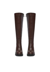 Nine West Kozaki CEO-HALA-01 Brązowy. Kolor: brązowy. Materiał: materiał #4