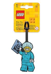 Zawieszka do bagażu LEGO® Chirurg. Styl: klasyczny