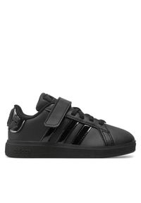 Adidas - adidas Sneakersy STAR WARS Grand Court 2.0 El C IH7577 Czarny. Kolor: czarny. Materiał: skóra. Wzór: motyw z bajki