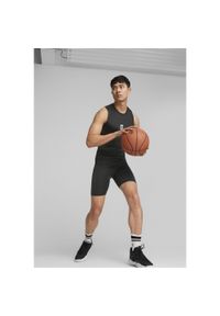Puma - Męski top bez rękawów do koszykówki Hoops Team PUMA Black. Kolor: czarny. Długość rękawa: bez rękawów. Sport: koszykówka