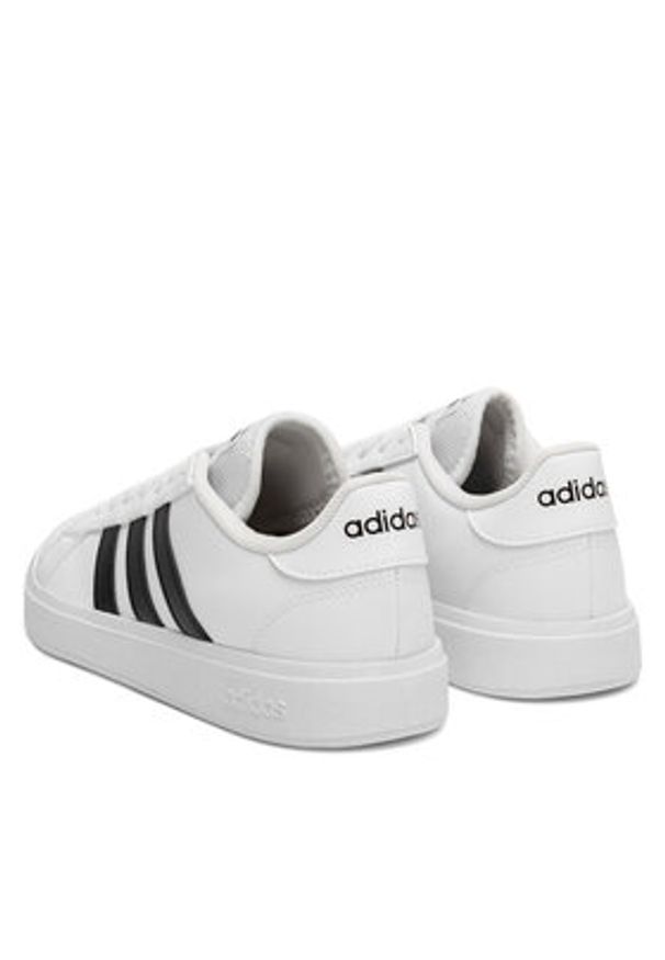 Adidas - adidas Sneakersy GRAND COURT BASE 2.0 GW9261 Biały. Kolor: biały. Materiał: skóra