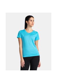 Damska koszulka do biegania Kilpi DIMARO-M. Kolor: niebieski #1
