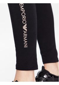 Emporio Armani Underwear Legginsy 164568 3R227 00020 Czarny Slim Fit. Kolor: czarny. Materiał: bawełna