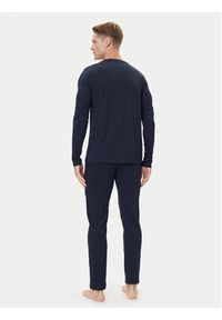 Jack & Jones Piżama Everest 12273632 Granatowy Standard Fit. Kolor: niebieski. Materiał: bawełna #6