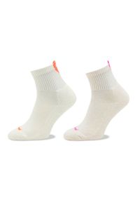 Puma Zestaw 2 par niskich skarpet damskich Women Heart Short Sock 2P 938020 Écru. Materiał: materiał, bawełna #1