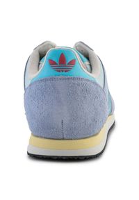 Adidas - Buty adidas Race Walk M GZ2045 niebieskie. Zapięcie: pasek. Kolor: niebieski. Materiał: materiał, tkanina, zamsz, guma. Wzór: aplikacja, paski. Sport: turystyka piesza #4