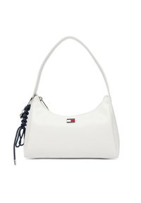 Tommy Jeans Torebka Tjw City Charm Shoulder Bag AW0AW18458 Biały. Kolor: biały. Materiał: skórzane #1