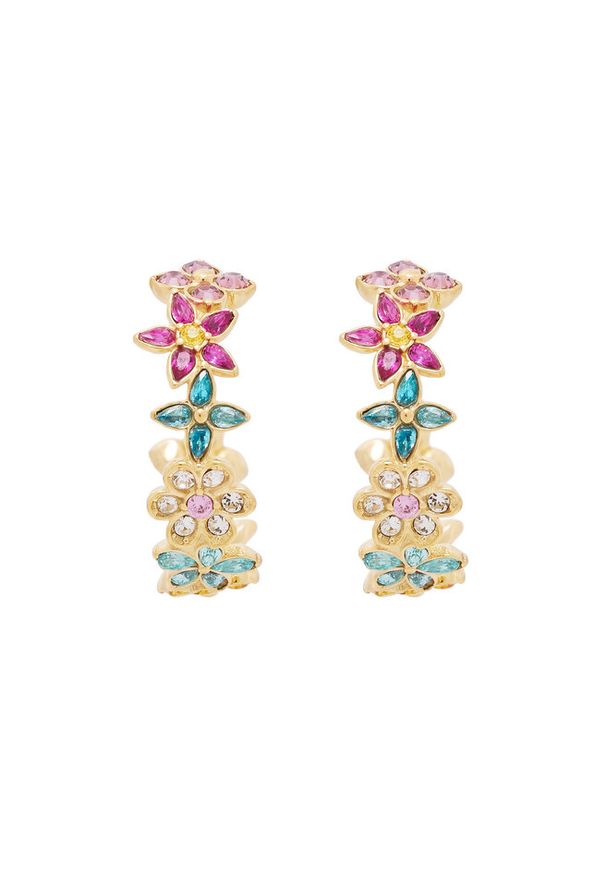 Kolczyki Guess. Materiał: złote. Kolor: złoty