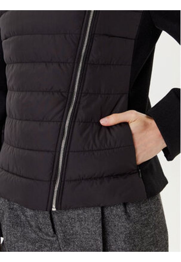 BOSS Kurtka przejściowa Poshua 50555564 Czarny Slim Fit. Kolor: czarny. Materiał: syntetyk