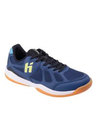 Huari - Męskie Buty Sportowe Na Halę Tarapo. Kolor: niebieski, biały, wielokolorowy. Sport: turystyka piesza