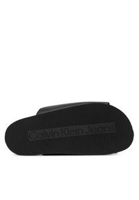 Calvin Klein Jeans Klapki Comfort Sandal 1 YW0YW00597 Czarny. Kolor: czarny. Materiał: skóra #7