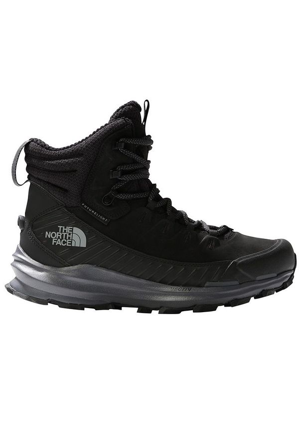 Buty The North Face Vectiv Fastpack Insulated Futurelight 0A7W53NY71 - czarne. Wysokość cholewki: przed kolano. Kolor: czarny. Materiał: guma, skóra, tkanina. Szerokość cholewki: normalna. Sezon: zima. Sport: turystyka piesza