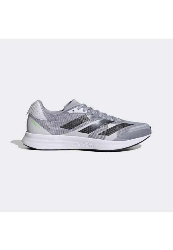 Adidas - Buty do biegania adidas Adizero RC 4. Kolor: wielokolorowy, czarny, szary