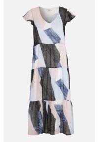Cellbes - Szyfonowa sukienka z falbanek. Materiał: szyfon. Styl: elegancki, klasyczny #3