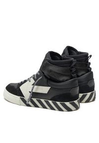 OFF-WHITE - Off-White Sneakersy OMIA225S22LEA0011001 Czarny. Kolor: czarny. Materiał: zamsz, skóra #6