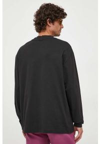 Calvin Klein Jeans longsleeve bawełniany kolor czarny z nadrukiem. Kolor: czarny. Materiał: bawełna. Długość rękawa: długi rękaw. Wzór: nadruk. Styl: klasyczny #4