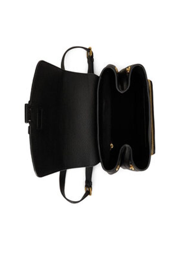Lauren Ralph Lauren - LAUREN RALPH LAUREN Plecak Medium Cameryn 431969355002 Czarny. Kolor: czarny. Materiał: skóra