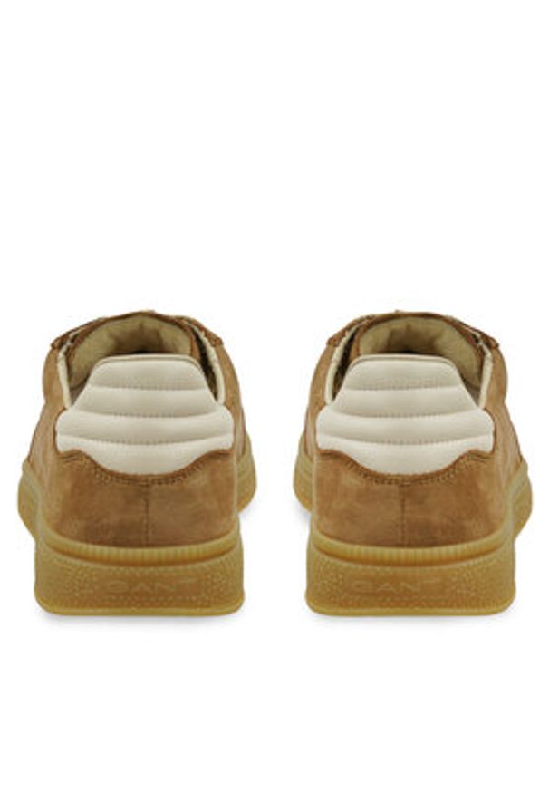 GANT - Gant Sneakersy 30633958 Brązowy. Kolor: brązowy. Materiał: skóra, zamsz